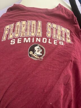 Colosseum Garnet Florida State Seminoles Short Sleeve Tee